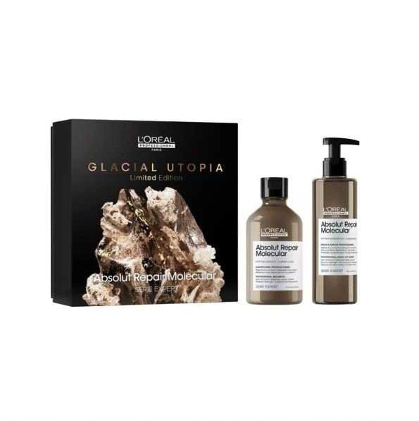 Plaukų priežiūros rinkinys L'oreal Professionnel Absolut Repair Molecular Gift Set 2 vnt. 2025
