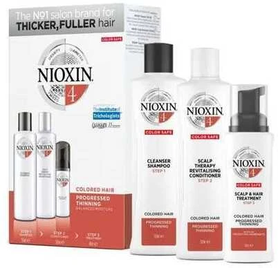Plaukų priežiūros rinkinys Nioxin Pro Clinical System 4 Kit 150x150x40 ml
