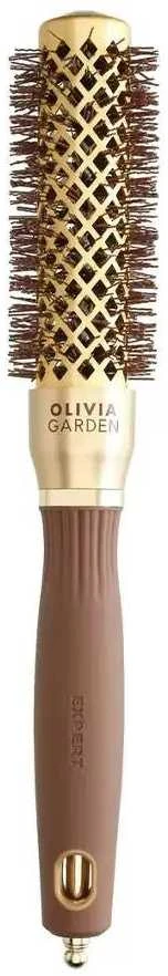 Šepetys plaukams Olivia Garden Nano Thermic Ceramic + Ion 18, 18 mm, skirtas plaukų džiovinimui ir formavimui