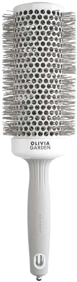Plaukų šepetys džiovinimui Olivia Garden Expert Blowout Speed Wavy Bristles Baltas&Pilkas 55 mm