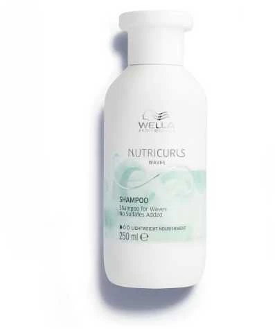 Šampūnas garbanotiems plaukams Wella Nutricurls Waves Šampūnas 250ml