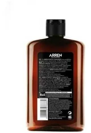 Šampūnas nuo plaukų slinkimo vyrams Farcom Professional ARREN Men's Grooming Fortify Šampūnas 400ml