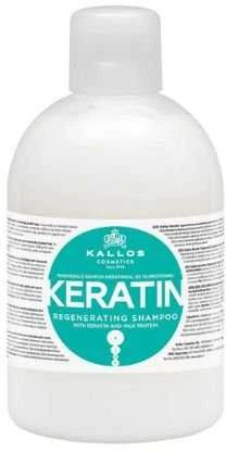 Šampūnas sausiems pažeistiems plaukams Kallos KERATIN Šampūnas 1000 ml