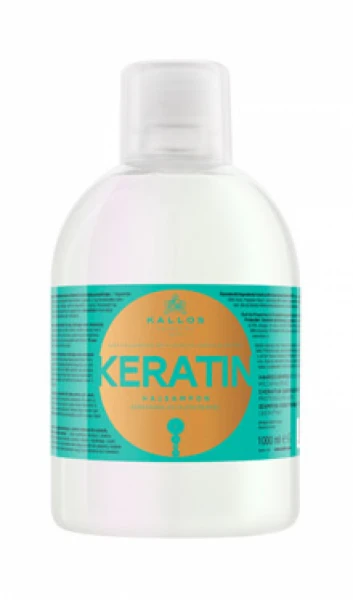 Šampūnas sausiems pažeistiems plaukams Kallos KERATIN Šampūnas 1000 ml