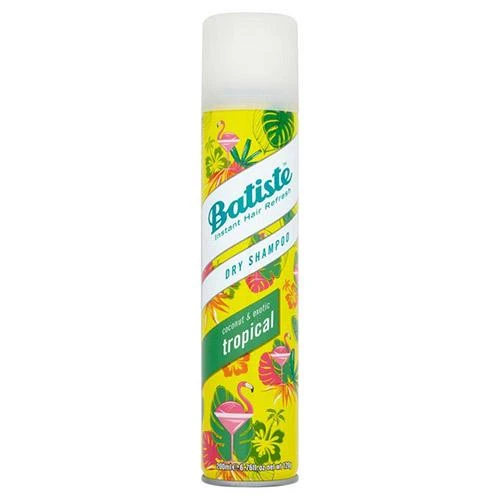 Sausas šampūnas plaukams Batiste Coconut &amp; Exotic Tropical Sausas šampūnas 200ml