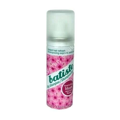 Sausas šampūnas plaukams Batiste Floral &amp; Fruity Blush Sausas šampūnas 50ml