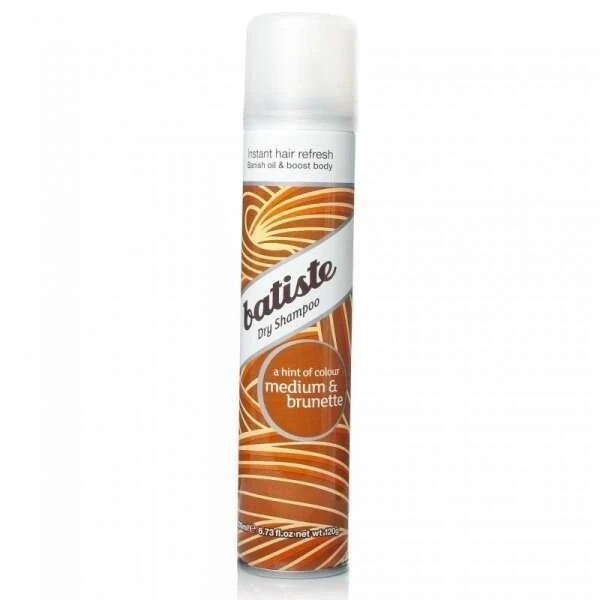 Sausas šampūnas plaukams su dažančiu efektu Batiste Medium &amp; Brunette Sausas šampūnas 200ml