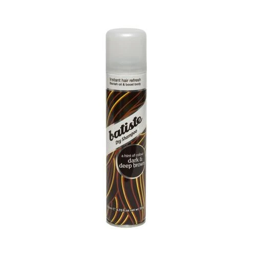 Sausas šampūnas plaukams su dažančiu efektu Batiste Dark &amp; Deep Brown Sausas šampūnas 200ml
