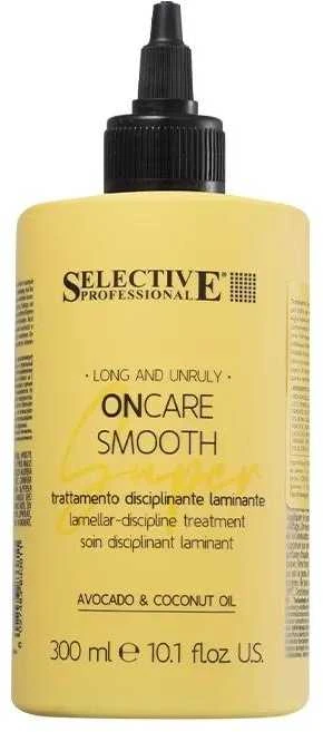 Selective Professional Glotninamoji plaukų laminavimo priemonė Selective On Care Smooth 300 ml