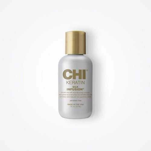 CHI Keratin Silk Infusion plaukų priemonė 59 ml buteliukas
