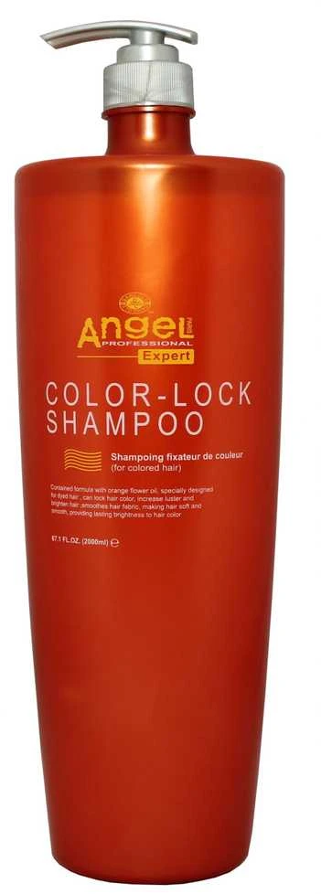 Angel Professional Spalvą apsaugantis šampūnas, dažytiems plaukams Angel Expert Color- Lock Šampūnas 2000ml