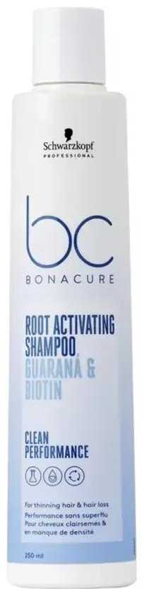 Schwarzkopf Professional BC Bonacure Root Activating Šampūnas šaknis aktyvinantis šampūnas silpniems ir slenkantiems plaukams, 250 ml
