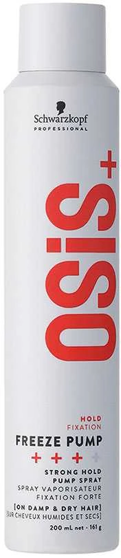 Stiprios fiksacijos plaukų lakas Schwarzkopf Professional OSIS + Freeze Pump (3) 200 ml