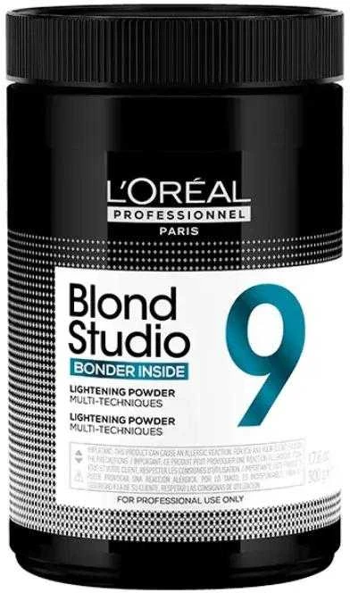 Šviesinimo milteliai L'Oreal Professionnel Blond Studio 9 Lightening Powder 500g