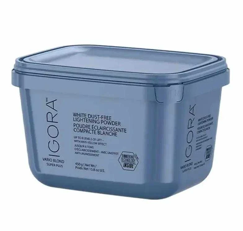 Schwarzkopf Profesionalūs Igora Vario Blond Plus Baltas šviesinamieji milteliai plaukų dažams be dulkių