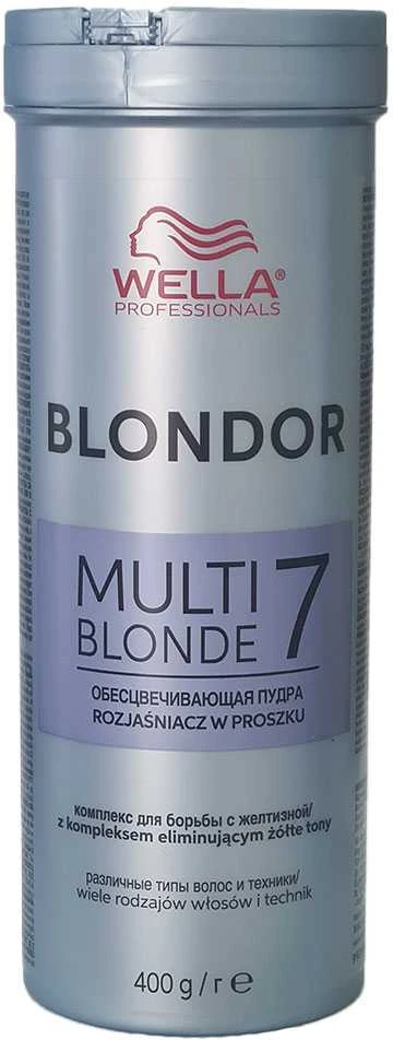 Plaukų šviesinimo milteliai Wella Blondor Multi Skirtas šviesiems plaukams Lightening Powder 400g