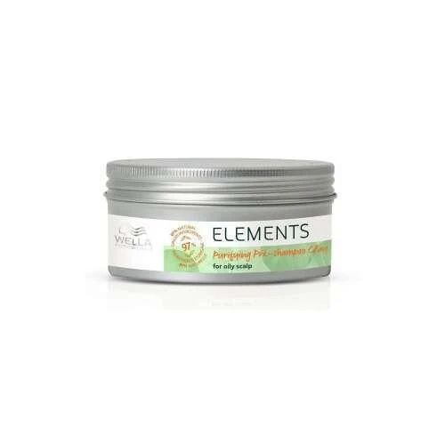 Valantis molis riebiai galvos odai Wella Elements Pre Šampūnas Clay 70ml