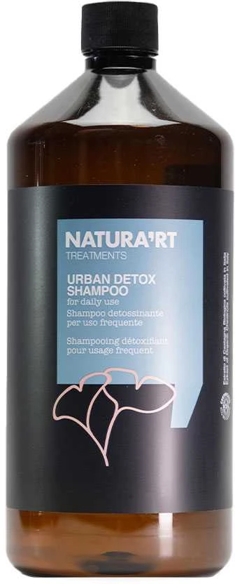 Valomasis plaukų šampūnas Rica Natura'rt Urban Detox Šampūnas 1000ml