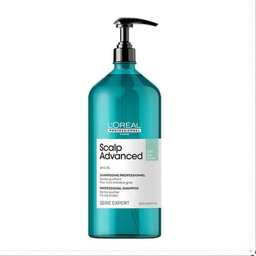 Valomasis šampūnas riebiems plaukams L‘oreal Professionnel Scalp Advanced Anti- Oiliness Šampūnas 1500ml