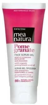 Valomasis veido odos šveitiklis-gelis Farcom Mea Natura Pomegranate Face Scrub Gel 100ml