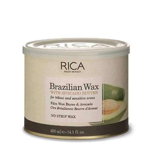 Vaškas su avokado sviestu jautriai odai Rica Brazilian Wax 400ml