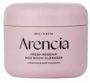 Arencia Rosehip Brightening Rice Mochi Face Valiklis - Daily Scrub - Moisturizing veido prausiklis 120ml