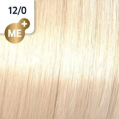 Wella Koleston 12/0 spalvos plaukų pavyzdys