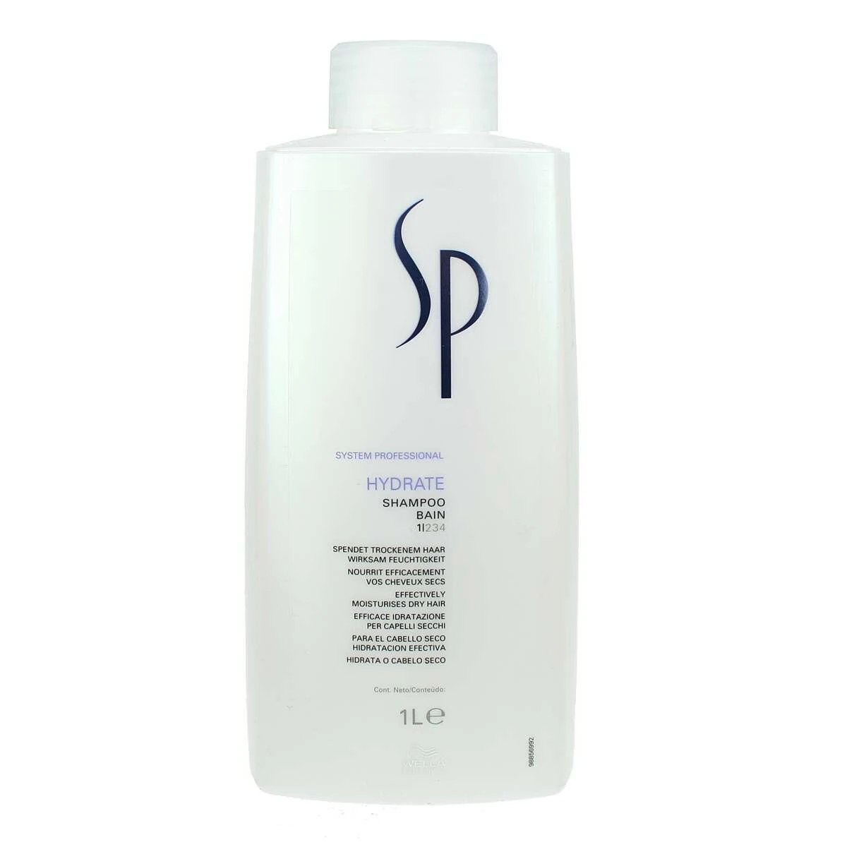 Wella System Professional Drėkinamasis šampūnas Wella SP Hydrate Šampūnas 1000ml