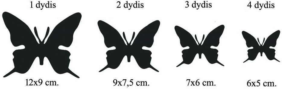 3D Drugeliai