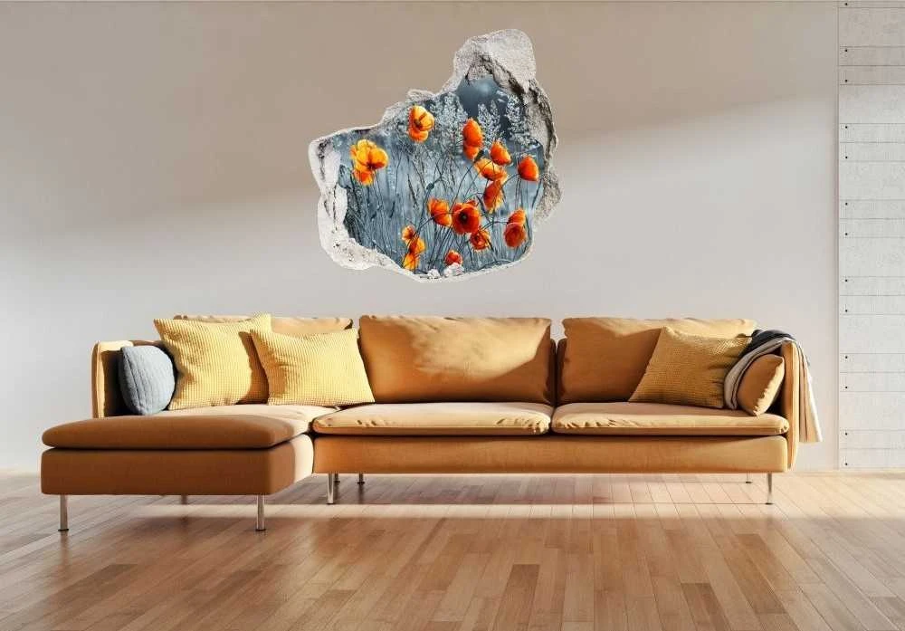3D lipdukas Aguonų pieva