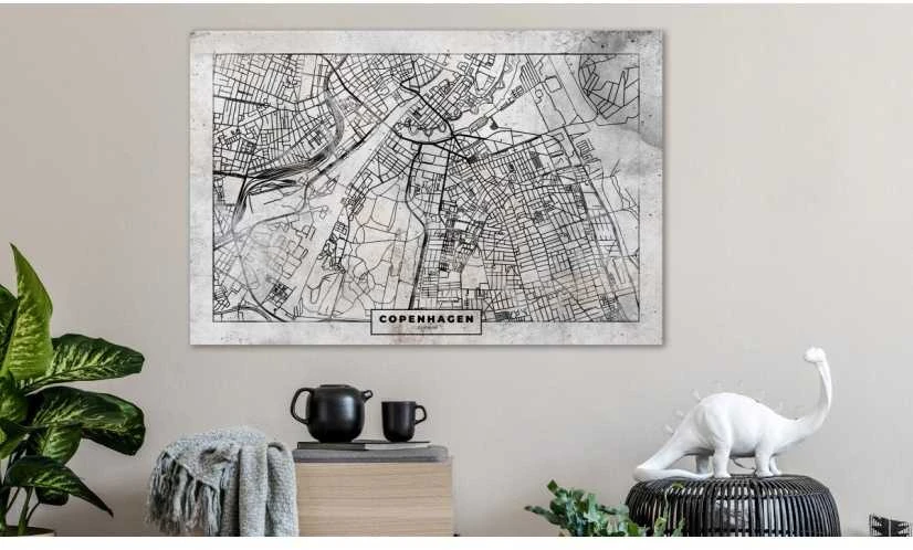 Artgeist Kamštinis paveikslas - Copenhagen Plan