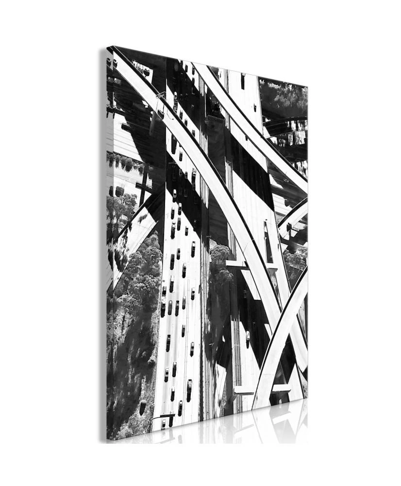 Artgeist Paveikslas - City Geometry (1 Part) Vertical