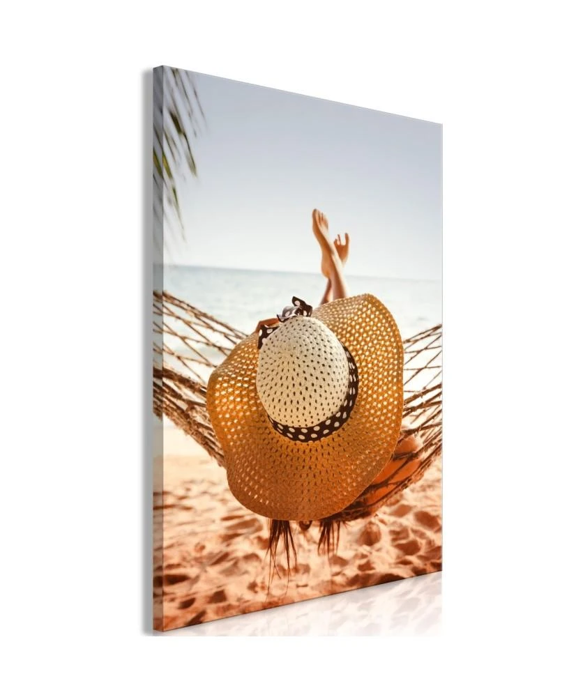 Artgeist Paveikslas - Hammock on the Beach (1 Part) Vertical