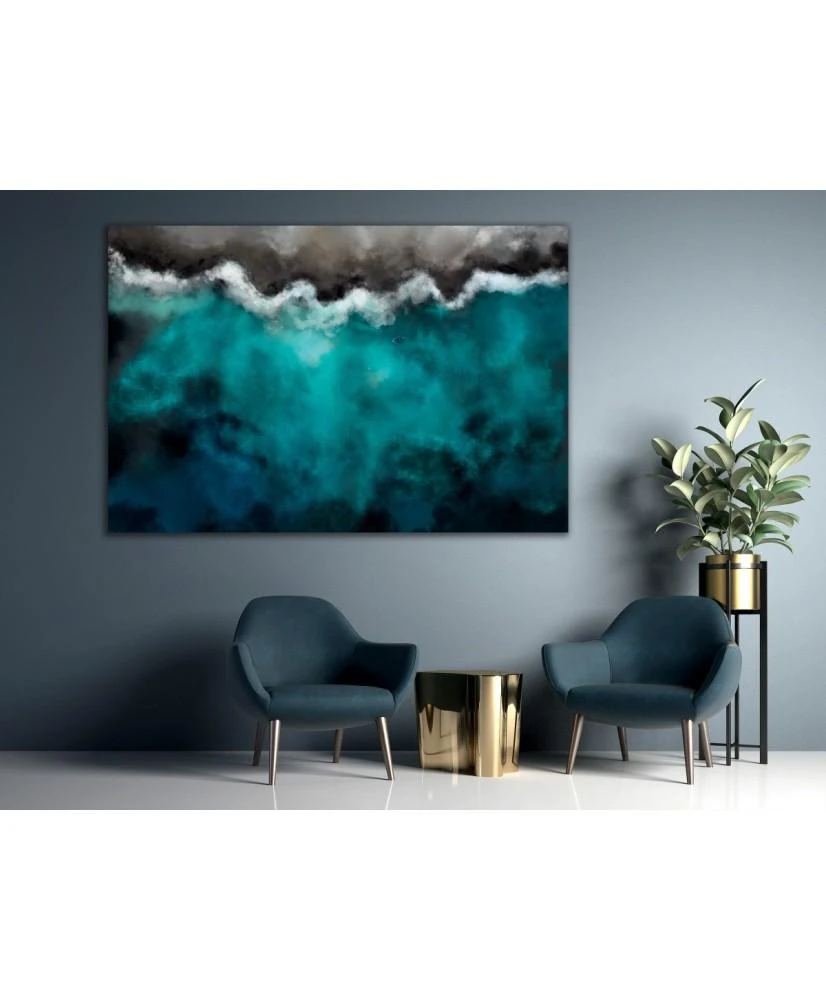 Artgeist Paveikslas - Mėlyna Lagoon (1 Part) Wide