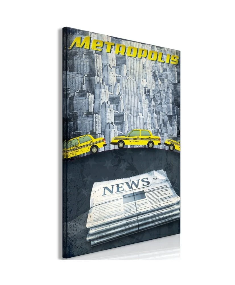 Artgeist Paveikslas - Metropolis (1 Part) Vertical