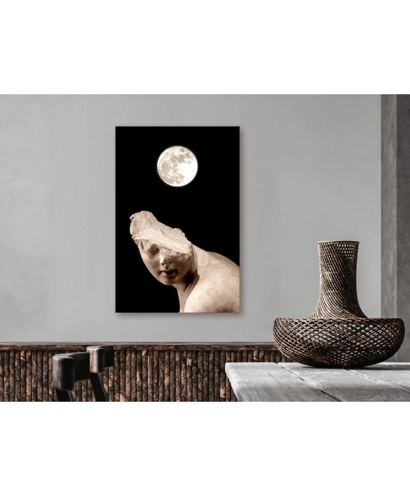 Artgeist Paveikslas - Moon and Statue (1 Part) Vertical