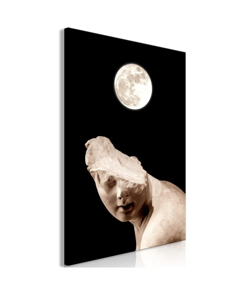 Artgeist Paveikslas - Moon and Statue (1 Part) Vertical