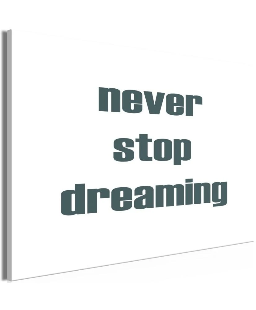 Artgeist Paveikslas - Never Stop Dreaming (1 Part) Wide