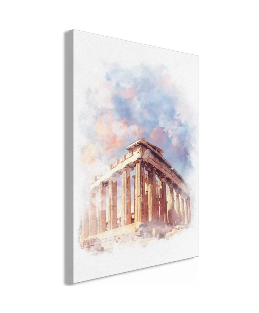 Artgeist Paveikslas - Painted Parthenon (1 Part) Vertical