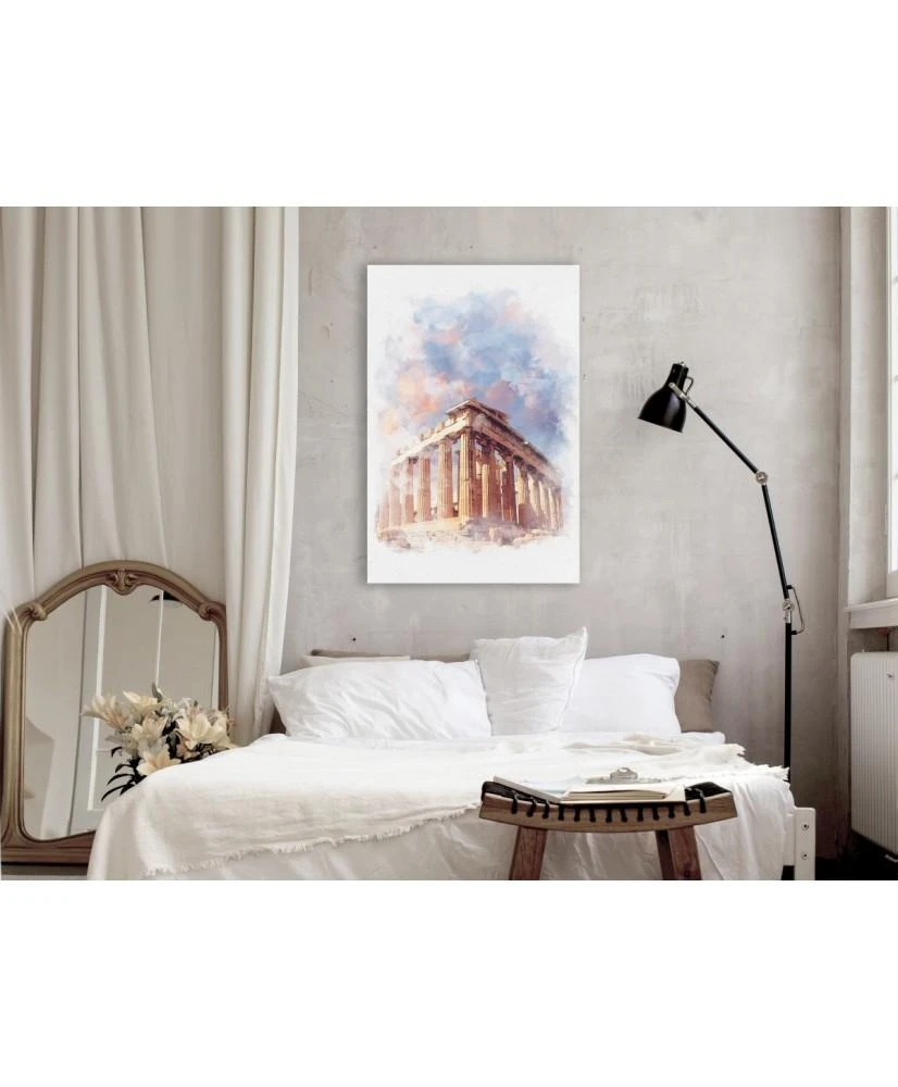 Artgeist Paveikslas - Painted Parthenon (1 Part) Vertical