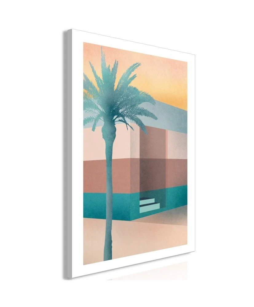 Artgeist Paveikslas - Pastel Alley (1 Part) Vertical