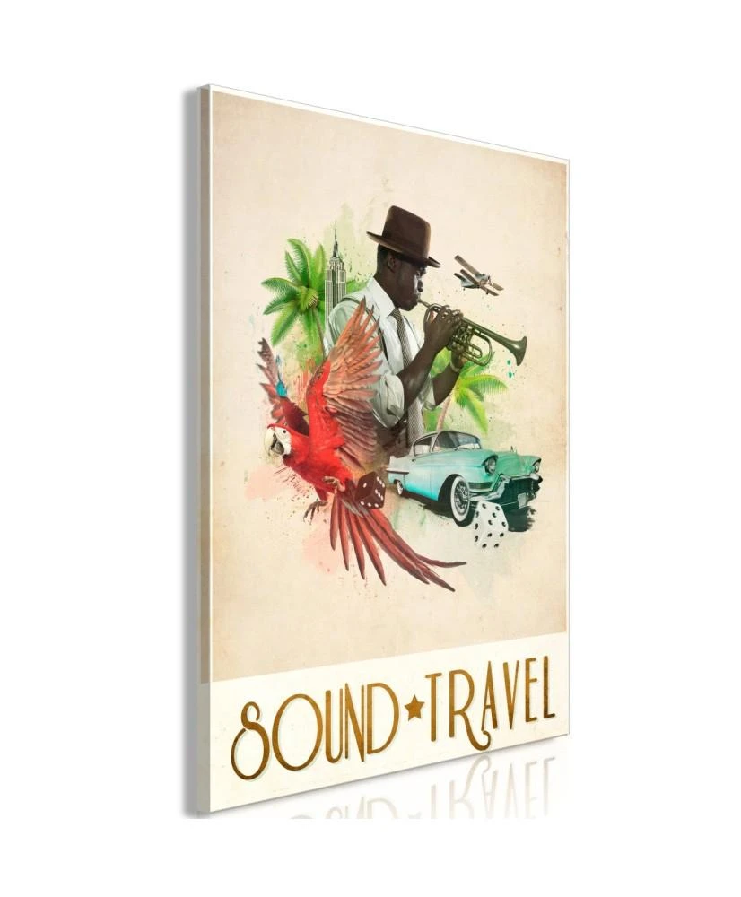 Artgeist Paveikslas - Sound Travel (1 Part) Vertical