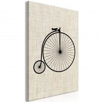 Artgeist Paveikslas - Vintage Bicycle (1 Part) Vertical