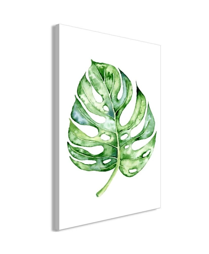 Artgeist Paveikslas - Watercolor Monstera (1 Part) Vertical