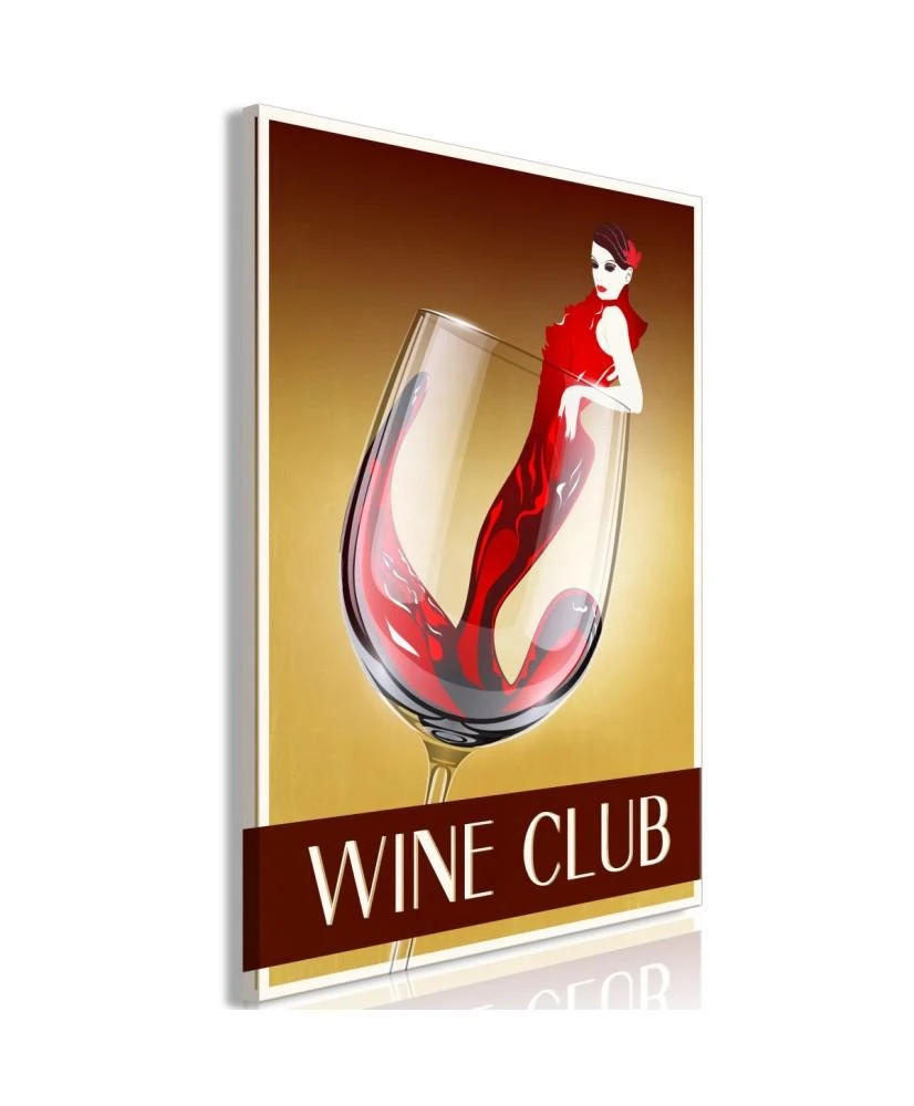 Artgeist Paveikslas - Wine Club (1 Part) Vertical