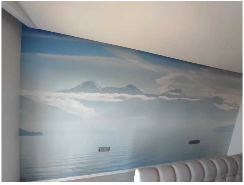 Fototapetai - Kalnai danguje 360x264cm