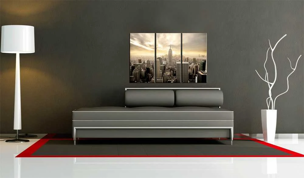 Paveikslas - Vakaras Niujorke 90x60cm (PASKUTINIS)