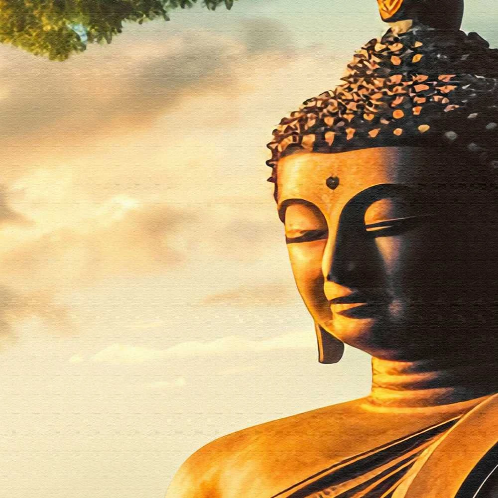 Tekstūriniai fototapetai - Buda, meditacija 637x235cm (PASKUTINIAI)