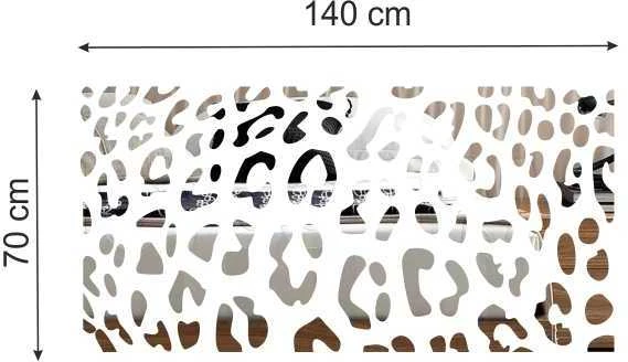 Dekoratyvinis veidrodis "Leopardas"