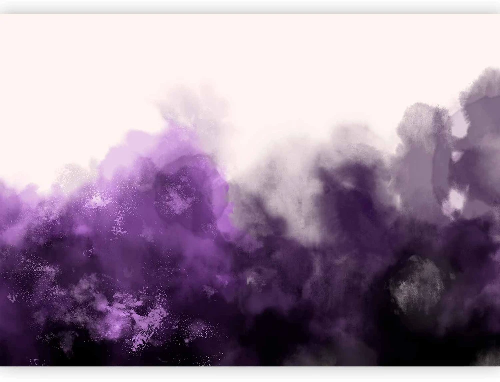 Fototapetai - Akvarelinė variacija violetinė